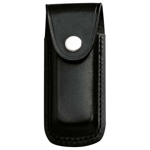 Herbertz Custodia in pelle per coltelli tascabili 2649110, nero, per 11 cm