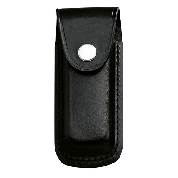 Herbertz Custodia in pelle per coltelli tascabili 2649130, nero, per 13 cm