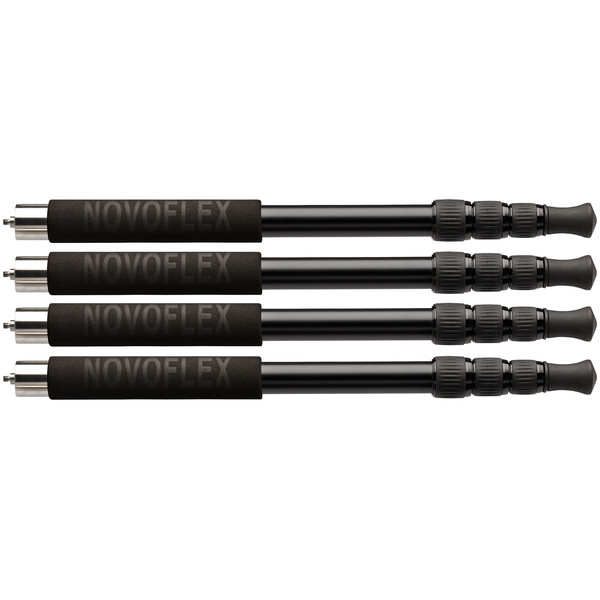 Novoflex QLEG A2840 Set 4 pezzi gambe in alluminio a 4 sezioni