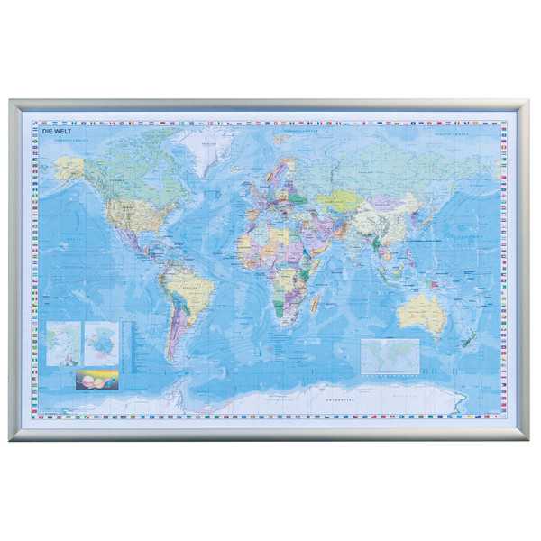 Stiefel Mappa del Mondo Planisfero con illuminazione LED