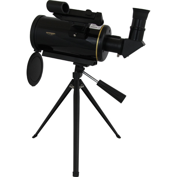 Omegon Telescopio MightyMak 80 Maksutov di con cercatore a LED