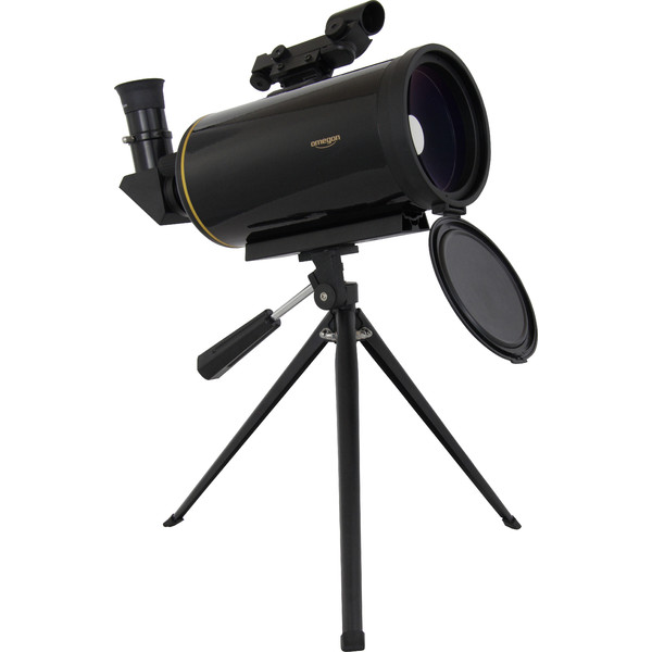 Omegon Telescopio MightyMak 90 Maksutov di con cercatore a LED