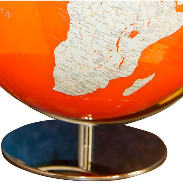 Columbus Globo Artline orange Swarovski Zirkonia 34cm