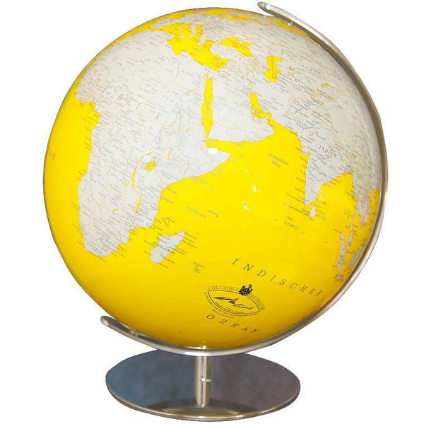 Columbus Globo Artline yellow mit Swarovski Zirkonia 34cm