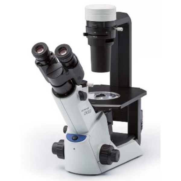 Evident Olympus Microscopio invertito Olympus CKX53 Hellfeld V2, trino, infinity, plan, achro, 2x, 4x, 10x, LED