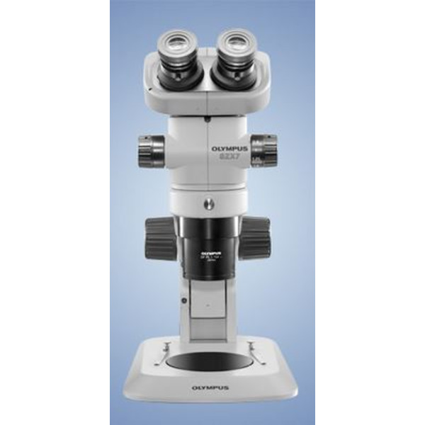 Evident Olympus Microscopio stereo zoom SZX7, bino, 0,8x - 5,6x per collo di cigno