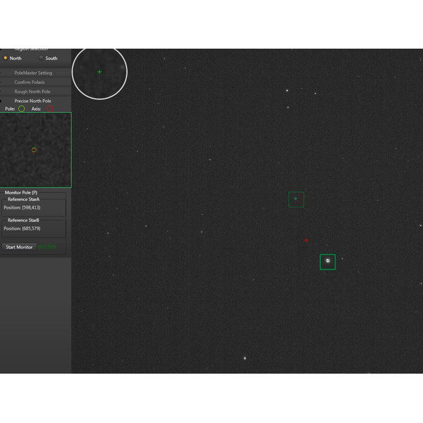 QHY Cannocchiale polare elettronico PoleMaster per Skywatcher AZ-EQ-5