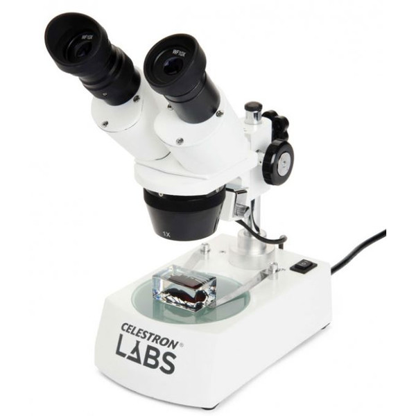 Celestron Microscopio stereo LABS S10-60, 10x/20x/30x/60x, LED