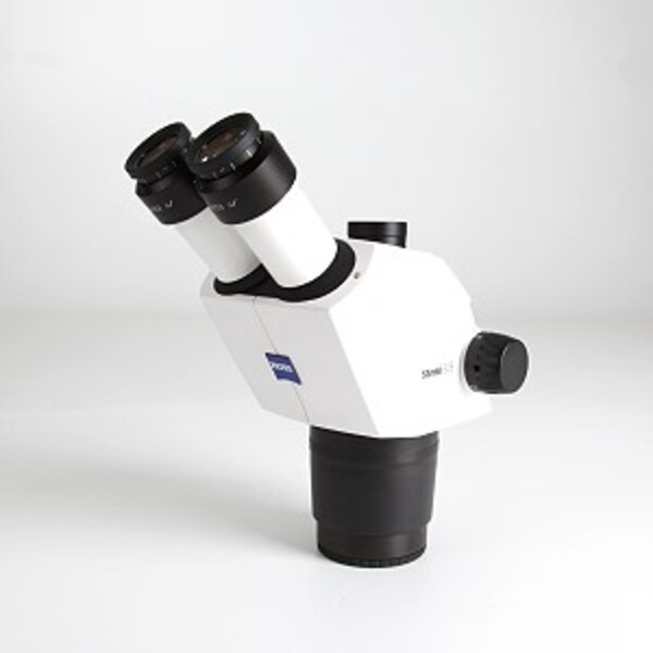 ZEISS Testa stereo Stemi 305; trino; clickstop; Greenough; w.d.110mm; 10x/23; Zoom 5:1; 0,8x-4,0x; LED