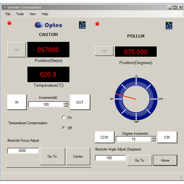 Optec Rotatore Gemini