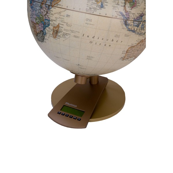 Stellanova Globo Mappamondo con orari del mondo antico 20cm (tedesco)