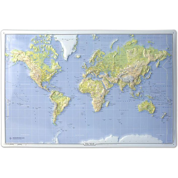 Stellanova Mappa del Mondo Planisfero magnetico 3D, M 1:73 Mio.