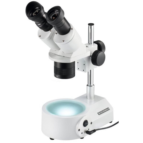 Eschenbach Microscopio stereoscopico, LED, luce incidente e trasmessa