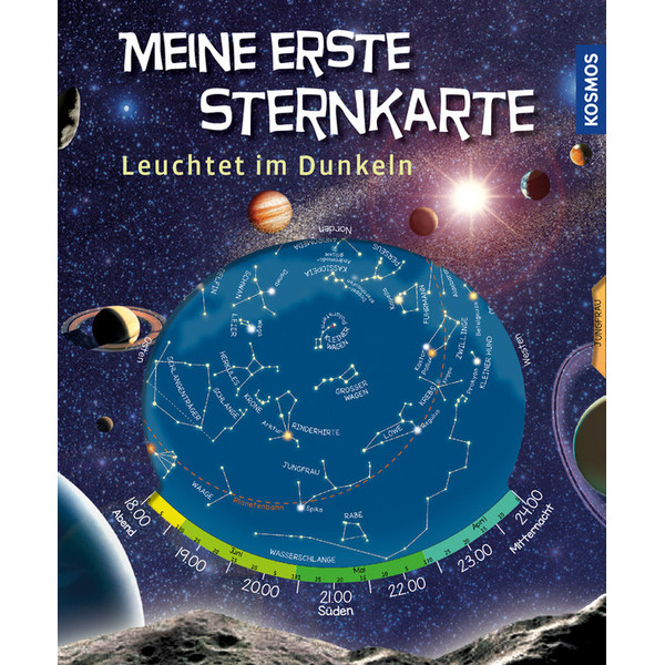 Kosmos Verlag Carta Stellare Meine erste Sternkarte