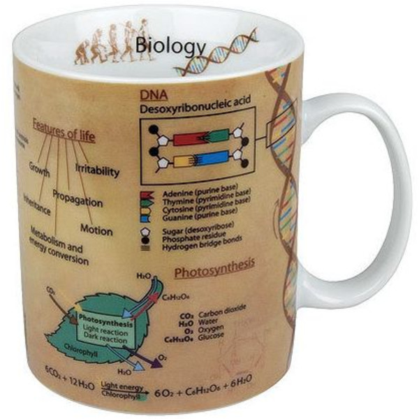 Könitz Tazza Mugs of Knowledge Biology