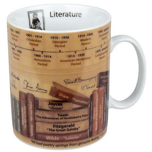 Könitz Tazza Mugs of Knowledge Literature