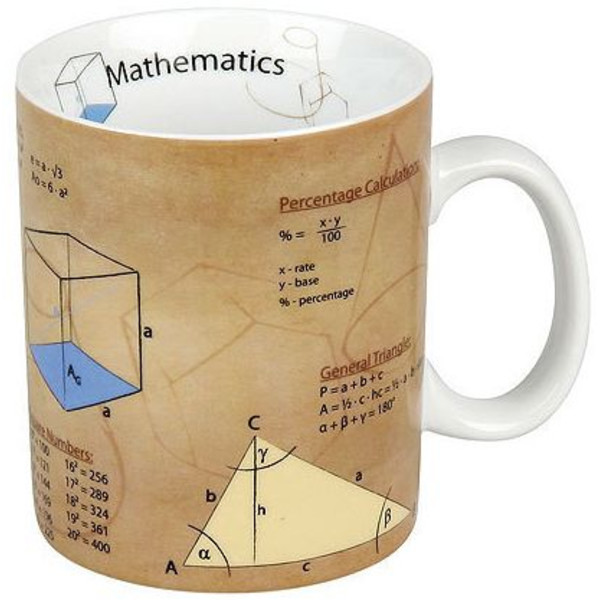 Könitz Tazza Mugs of Knowledge Mathematics