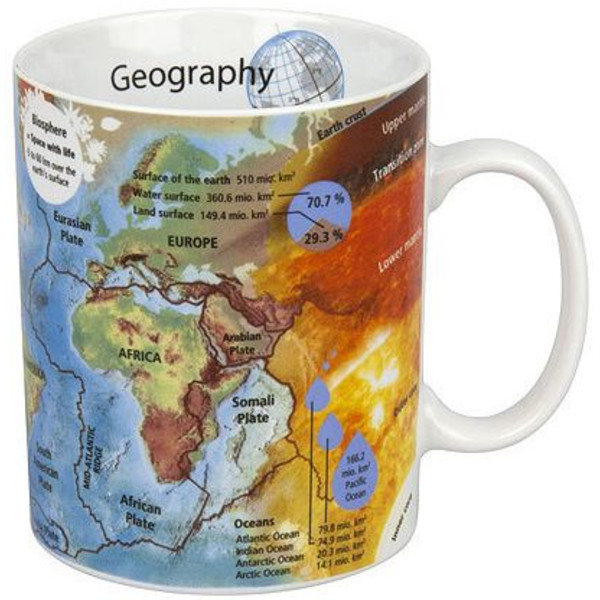 Könitz Tazza Mugs of Knowledge Geography