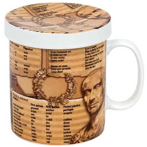 Könitz Tazza Mugs of Knowledge for Tea Drinkers Latin