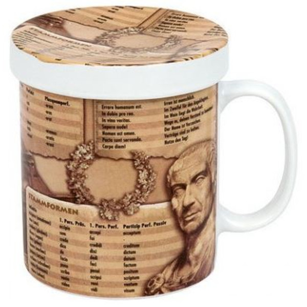 Könitz Tazza Mugs of Knowledge for Tea Drinkers Latin