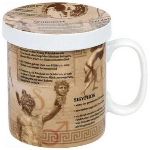 Könitz Tazza Wissensbecher für Teetrinker Mythologie