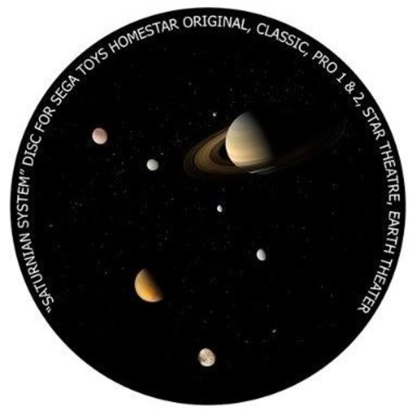 Redmark Disco per Homestar Pro Planetarium Sistema di Saturno