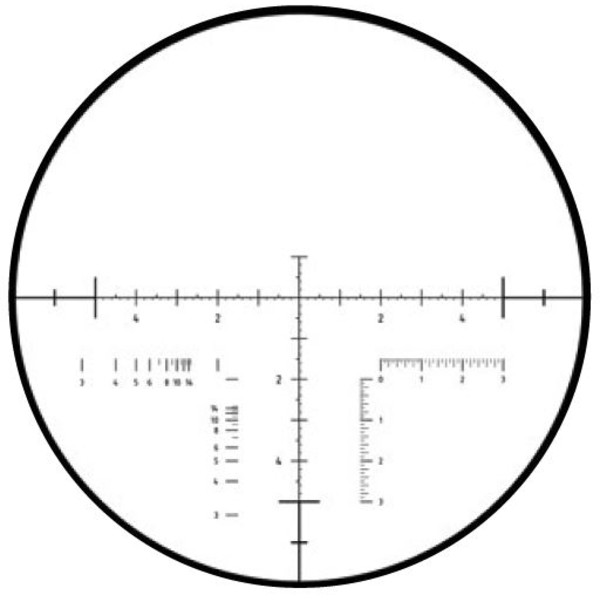 Minox Cannocchiali MD 80 ZR 20-60x, Reticle