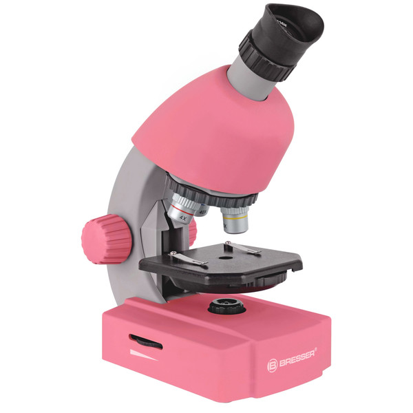 Bresser Junior Microscopio JUNIOR 40x-640x, rosa