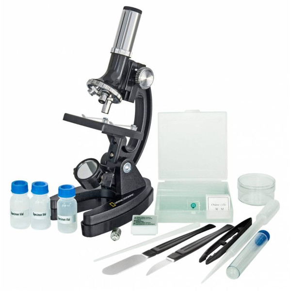 National Geographic Bresser microscopio 300x-1200x