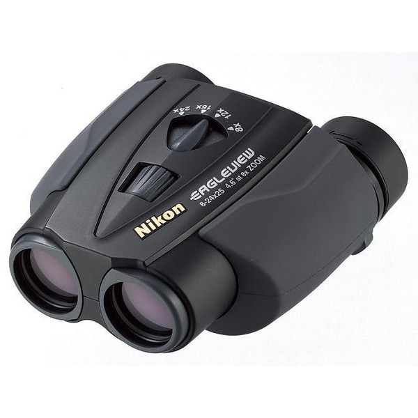 Nikon Zoom Binocoli Eagleview 8-24x25 CF, nero