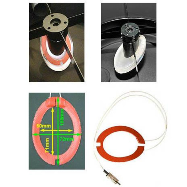 TS Optics Fascia anticondensa Sistema riscaldamento specchio secondario per telescopi Newton