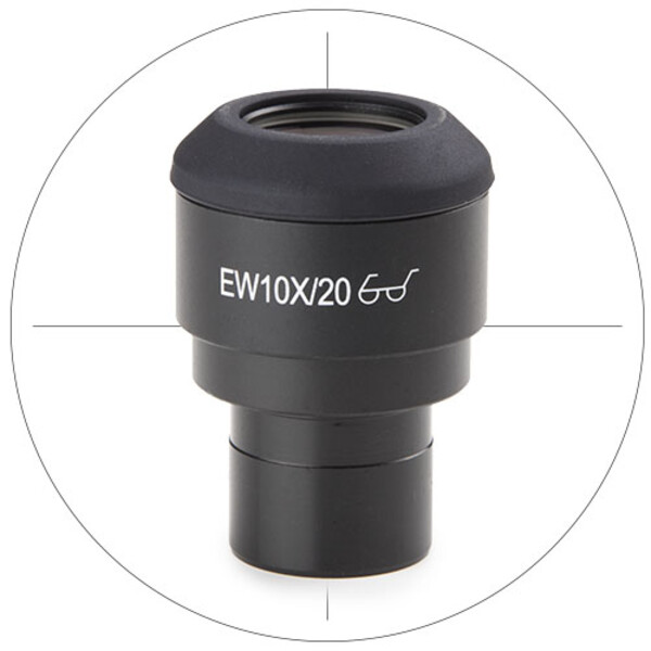 Euromex Oculare di misura IS.6010-C, WF10x/20 mm Ø 23.2mm, crosshair, (iScope)