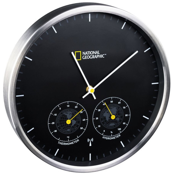 National Geographic Orologio da parete con termometro e igrometro