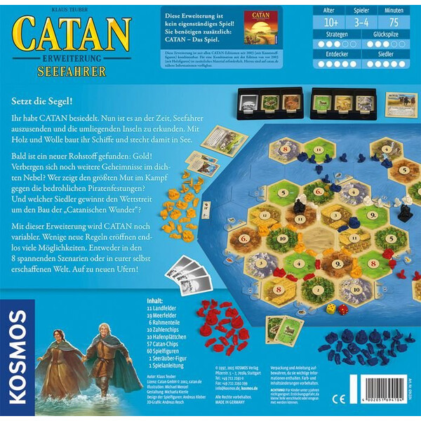 Kosmos Verlag I coloni di Catan - Espansione Gente di mare