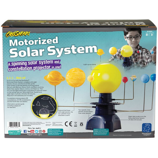 Learning Resources GeoSafari® Sistema solare motorizzato