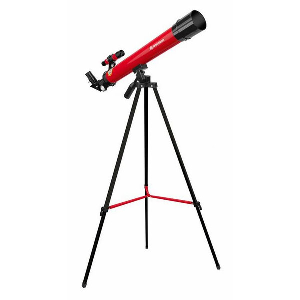 Bresser Junior Telescopio AC 45/600 AZ rosso