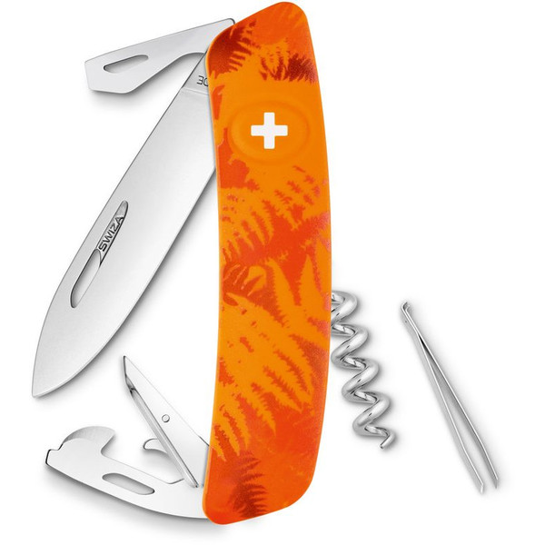 SWIZA Coltellino svizzero C03 FILIX Camo Farn Orange