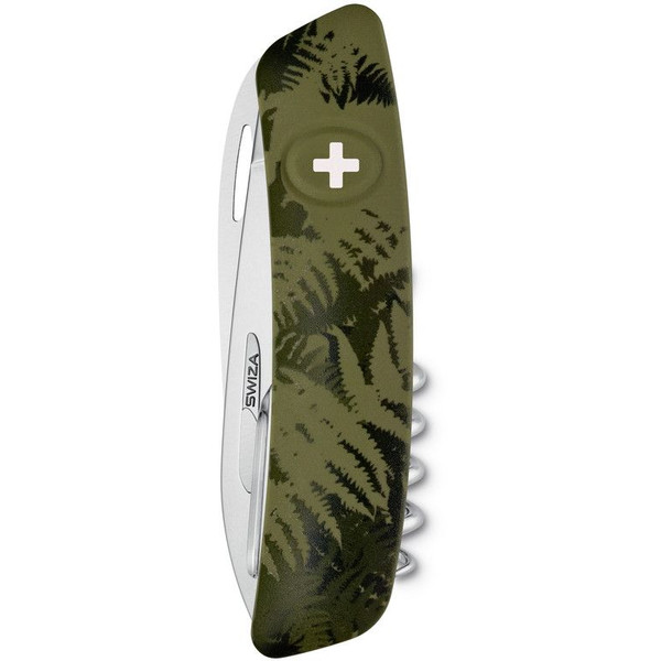 Couteaux SWIZA Couteau de poche suisse C05 SILVA Camo Farn kaki