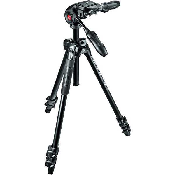 Manfrotto Treppiede Aluminio MK290LTA3-3W con testa 3 vie