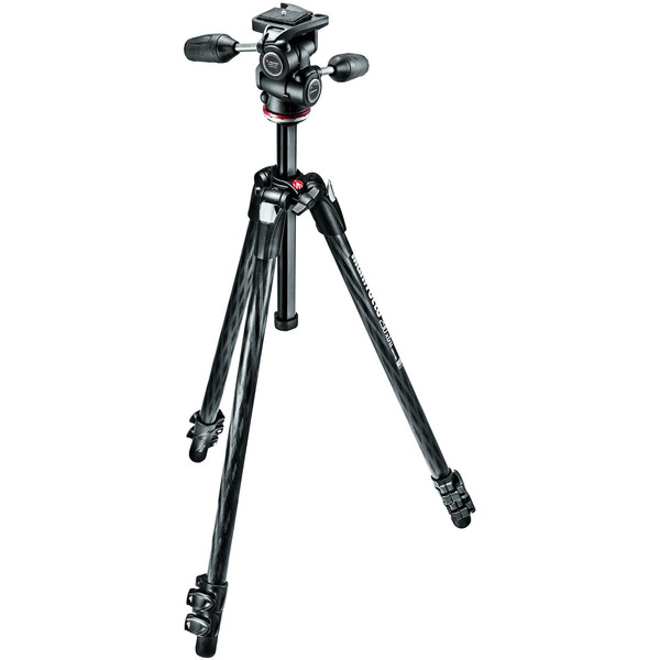 Manfrotto Treppiede Carbonio MK290XTC3-3W con testa 3 vie