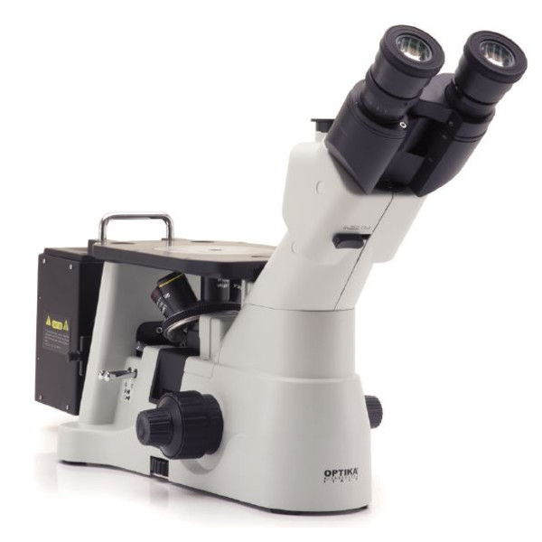 Optika Microscopio invertito Mikroskop IM-3MET-UK, trino, invers, IOS LWD U-PLAN MET, 50x-500x, UK