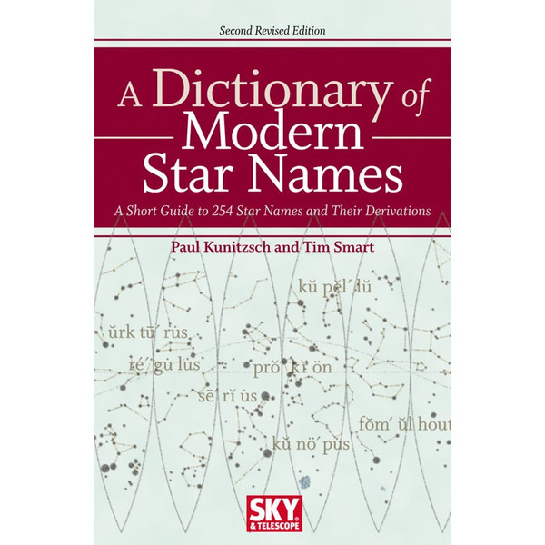 Sky-Publishing A Dictionary of Modern Star Names