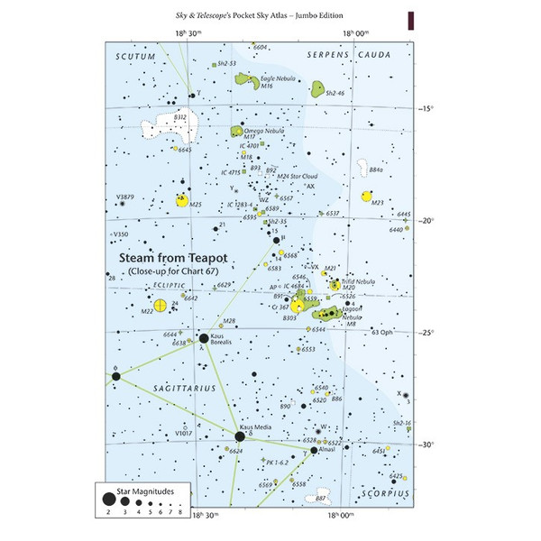 Sky-Publishing Atlante Pocket Sky Atlas Jumbo Edition