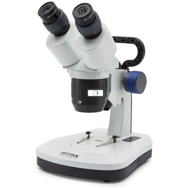 Optika Microscopio stereo 10x, 30x, stativo fisso, testa ruotabile, SFX-52