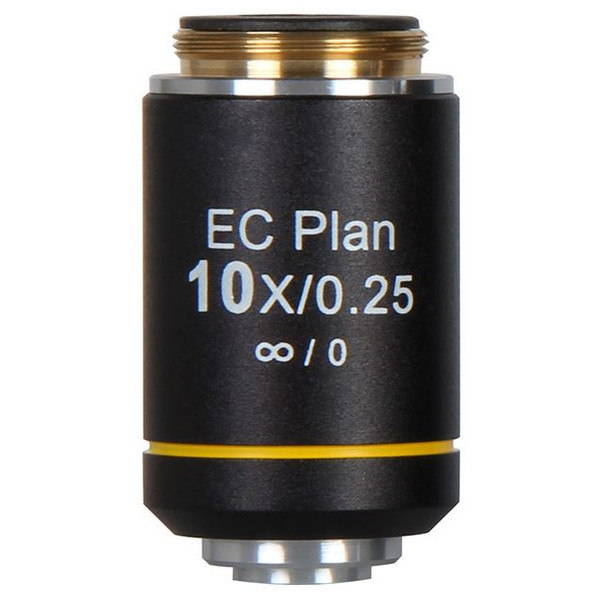 Motic Obiettivo EC PL, CCIS, plan, acromatico, NGC, 10x/0,25 w.d. 4,45 mm (BA-310 Elite)