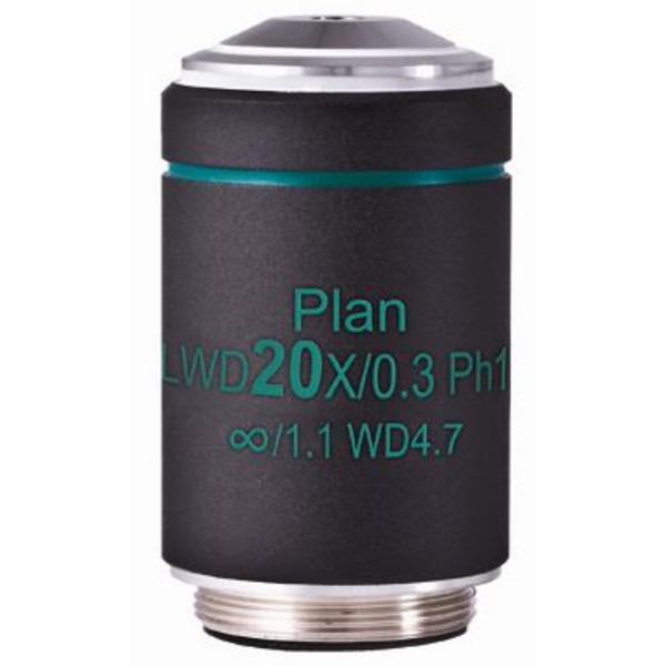 Motic Obiettivo WD PL Ph CCIS, piano, achro, fase, 20x/0,3 w.d. 4,7 mm, Ph1 (AE2000)