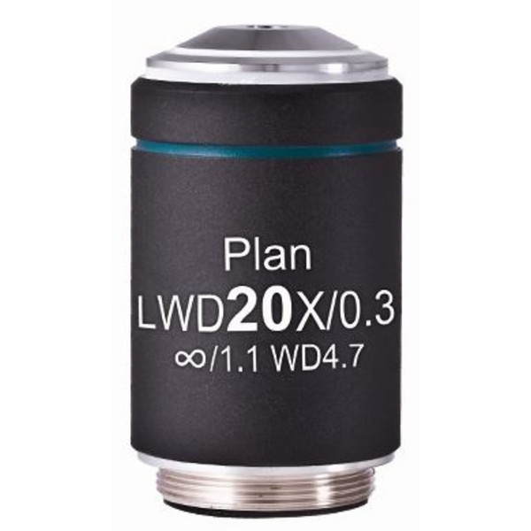 Motic Obiettivo LWD PL, CCIS, plan, acromatico, 20x/0.3, w.d. 4.7 mm (AE2000)