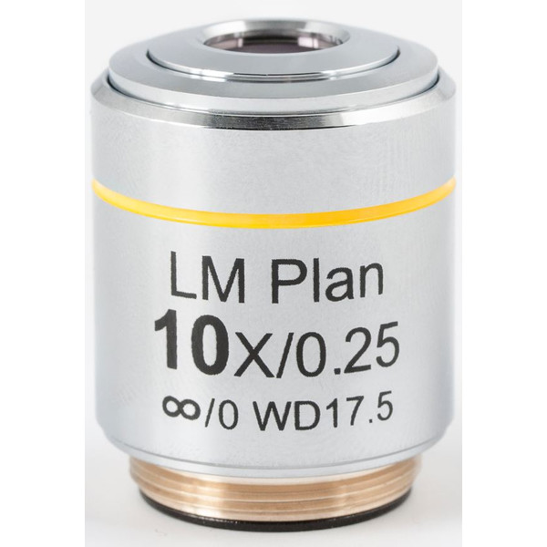 Motic Obiettivo LM PL, CCIS, LM, plan, achro, 10X/0.3, w.d.17.5mm (AE2000 MET)