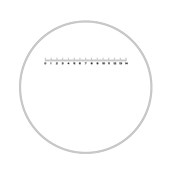 Motic oculare micrometrico WF10X/20 mm, 14 mm/70 (SMZ-140)