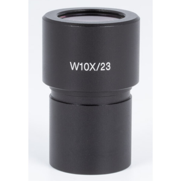 Motic oculare micrometrico WF10X/23 mm, goniometro 360º con suddivisioni 30º e reticolo